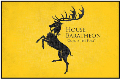 

Aabhaas Game of Thrones Wall Poster Fine Art Print(12 inch X 18 inch, Rolled)