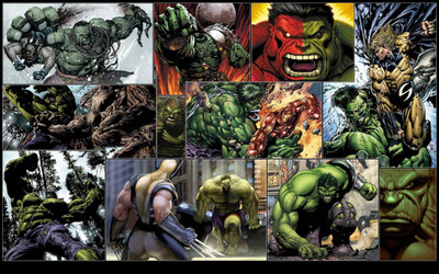

Akhuratha Wolverine Vrs Hulk Fine Quality Wall Poster Paper Print(12 inch X 18 inch, Rolled)