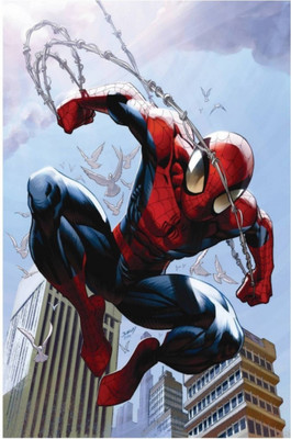 

Akhuratha Spiderman Fine Quality Wall Poster Paper Print(12 inch X 18 inch, Rolled)