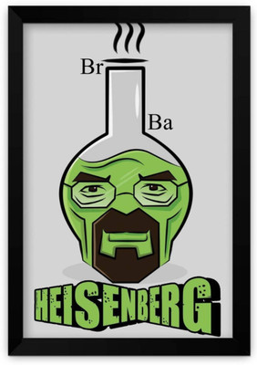 Aabhaas Breaking Bad Wall Poster Fine Art Print(12 inch X 18 inch, Rolled)