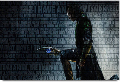 

Akhuratha Avengers Fine Quality Wall Poster Paper Print(12 inch X 18 inch, Rolled)