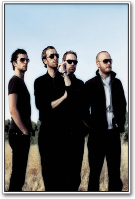 

Akhuratha Coldplay Fine Quality Wall Poster Paper Print(12 inch X 18 inch, Rolled)