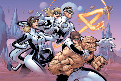 

Akhuratha Fantastic Four Fine Quality Wall Poster Paper Print(12 inch X 18 inch, Rolled)