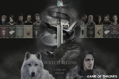 

Aabhaas Game of Thrones Wall Poster Fine Art Print(12 inch X 18 inch, Rolled)