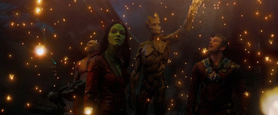 

Akhuratha Guardians of the Galaxy Fine Quality Wall Poster Paper Print(12 inch X 18 inch, Rolled)