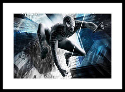 

Akhuratha Spiderman Fine Quality Wall Poster Paper Print(12 inch X 18 inch, Rolled)