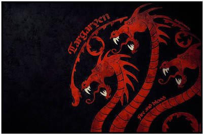 

Aabhaas Game of Thrones Wall Poster Fine Art Print(12 inch X 18 inch, Rolled)