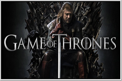 

Akhuratha Game of Thrones Fine Quality Wall Poster Paper Print(12 inch X 18 inch, Rolled)