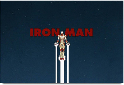 

Akhuratha Iron Man Fine Quality Wall Poster Paper Print(12 inch X 18 inch, Rolled)