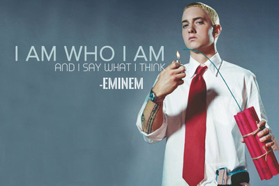 

Akhuratha Eminem Fine Quality Wall Poster Paper Print(12 inch X 18 inch, Rolled)