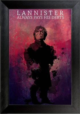 

Aabhaas Game of Thrones Wall Poster Fine Art Print(12 inch X 18 inch, Rolled)