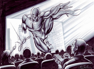 

Akhuratha Spiderman Fine Quality Wall Poster Paper Print(12 inch X 18 inch, Rolled)