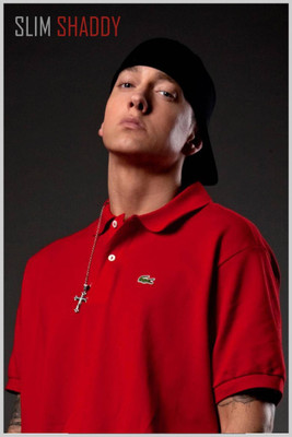 

Akhuratha Eminem Fine Quality Wall Poster Paper Print(12 inch X 18 inch, Rolled)