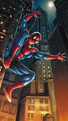 

Akhuratha Spiderman Fine Quality Wall Poster Paper Print(12 inch X 18 inch, Rolled)