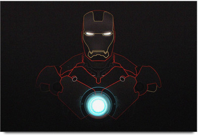 

Akhuratha Iron Man Fine Quality Wall Poster Paper Print(12 inch X 18 inch, Rolled)