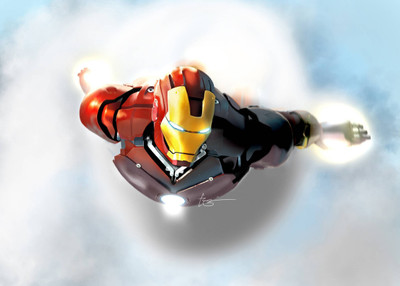 

Akhuratha Iron Man Fine Quality Wall Poster Paper Print(12 inch X 18 inch, Rolled)