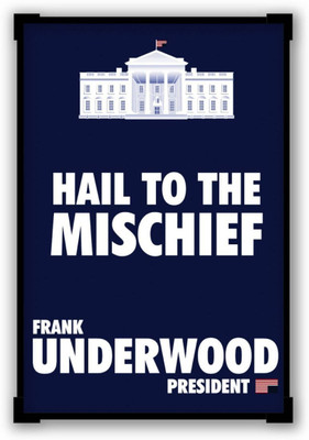 

Akhuratha House of Cards Fine Quality Wall Poster Paper Print(12 inch X 18 inch, Rolled)