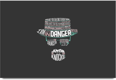 

Aabhaas Breaking Bad Wall Poster Fine Art Print(12 inch X 18 inch, Rolled)