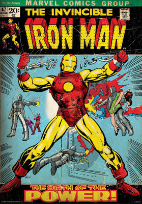 

Akhuratha Iron Man Fine Quality Wall Poster Paper Print(12 inch X 18 inch, Rolled)