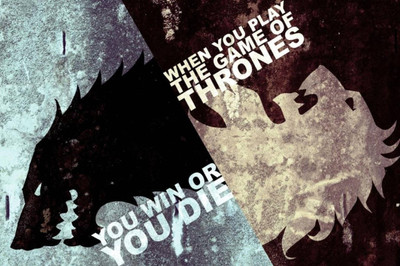 

Aabhaas Game of Thrones Wall Poster Fine Art Print(12 inch X 18 inch, Rolled)