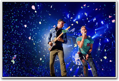 Akhuratha Coldplay Fine Quality Wall Poster Paper Print(12 inch X 18 inch, Rolled)