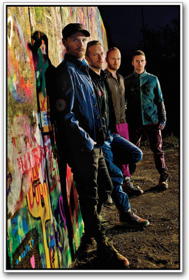 

Akhuratha Coldplay Fine Quality Wall Poster Paper Print(12 inch X 18 inch, Rolled)