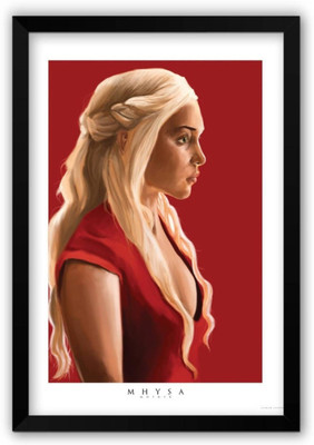 

Aabhaas Game of Thrones Wall Poster Fine Art Print(12 inch X 18 inch, Rolled)