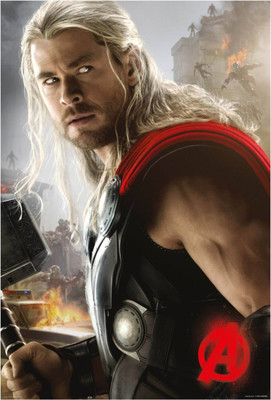 

Akhuratha Avengers Fine Quality Wall Poster Paper Print(12 inch X 18 inch, Rolled)