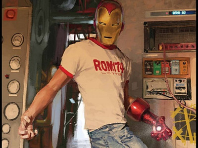 

Akhuratha Iron Man Fine Quality Wall Poster Paper Print(12 inch X 18 inch, Rolled)