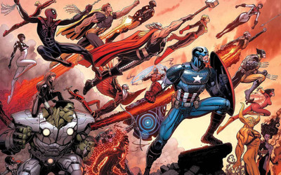 

Akhuratha Avengers Fine Quality Wall Poster Paper Print(12 inch X 18 inch, Rolled)