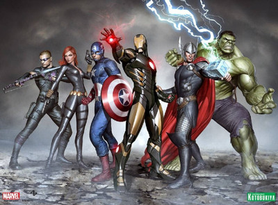 

Akhuratha Avengers Fine Quality Wall Poster Paper Print(12 inch X 18 inch, Rolled)