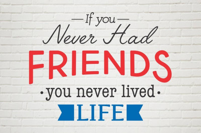 

Akhuratha Friends Fine Quality Wall Poster Paper Print(12 inch X 18 inch, Rolled)