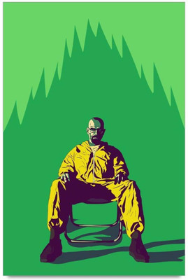 

Aabhaas Breaking Bad Wall Poster Fine Art Print(12 inch X 18 inch, Rolled)