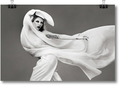 

Akhuratha Lady Gaga Fine Quality Wall Poster Paper Print(12 inch X 18 inch, Rolled)