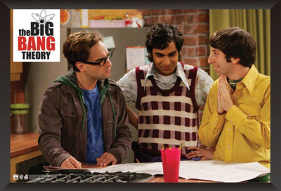 

Akhuratha The Big Bang Theory Fine Quality Wall Poster Paper Print(12 inch X 18 inch, Rolled)