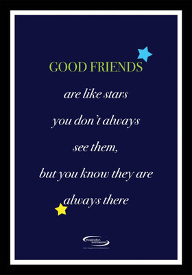 

Akhuratha Friends Fine Quality Wall Poster Paper Print(12 inch X 18 inch, Rolled)