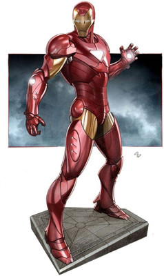 

Akhuratha Iron Man Fine Quality Wall Poster Paper Print(12 inch X 18 inch, Rolled)