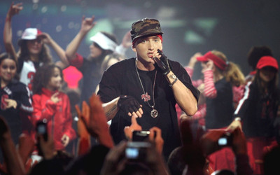 

Akhuratha Eminem Fine Quality Wall Poster Paper Print(12 inch X 18 inch, Rolled)