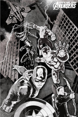 

Akhuratha Iron Man Fine Quality Wall Poster Paper Print(12 inch X 18 inch, Rolled)