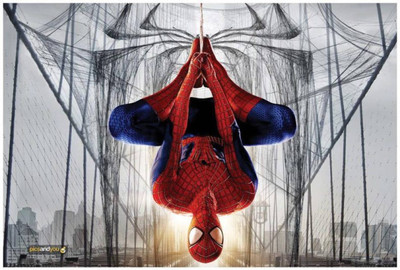 

Akhuratha Spiderman Fine Quality Wall Poster Paper Print(12 inch X 18 inch, Rolled)
