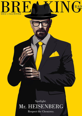

Akhuratha Heisenberg Fine Quality Wall Poster Paper Print(12 inch X 18 inch, Rolled)