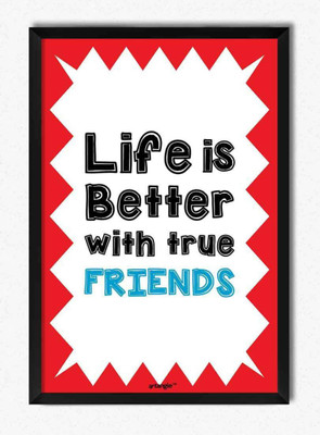 

Akhuratha Friends Fine Quality Wall Poster Paper Print(12 inch X 18 inch, Rolled)