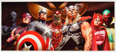 

Akhuratha Avengers Fine Quality Wall Poster Paper Print(12 inch X 18 inch, Rolled)