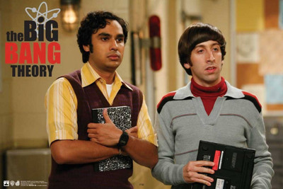 

Akhuratha The Big Bang Theory Fine Quality Wall Poster Paper Print(12 inch X 18 inch, Rolled)