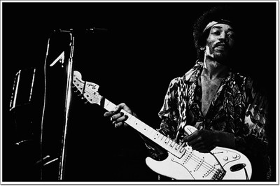 

Akhuratha Jimi Hendrix Fine Quality Wall Poster Paper Print(12 inch X 18 inch, Rolled)