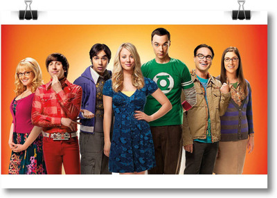 

Akhuratha The Big Bang Theory Fine Quality Wall Poster Paper Print(12 inch X 18 inch, Rolled)