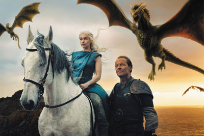 

Aabhaas Game of Thrones Wall Poster Fine Art Print(12 inch X 18 inch, Rolled)