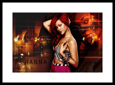 

Akhuratha Rihanna Fine Quality Wall Poster Paper Print(12 inch X 18 inch, Rolled)