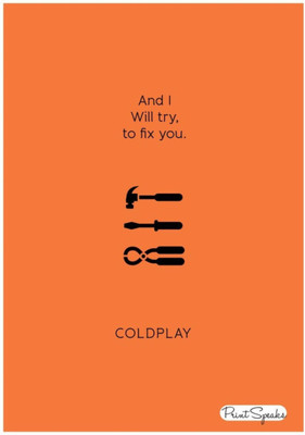 

Akhuratha Coldplay Fine Quality Wall Poster Paper Print(12 inch X 18 inch, Rolled)