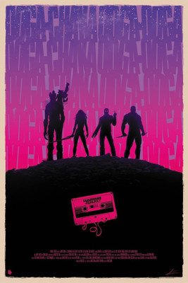 

Akhuratha Guardians of the Galaxy Fine Quality Wall Poster Paper Print(12 inch X 18 inch, Rolled)